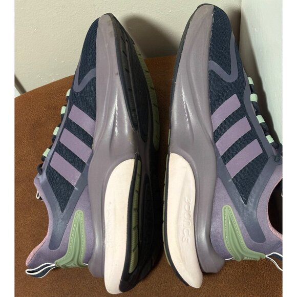 ADIDAS WOMEN'S ALPHABOUNCE SNEAKERS SIZE 8.5 PURPLE CLOUDFOAM RUNNING SPORT - Picture 6 of 12